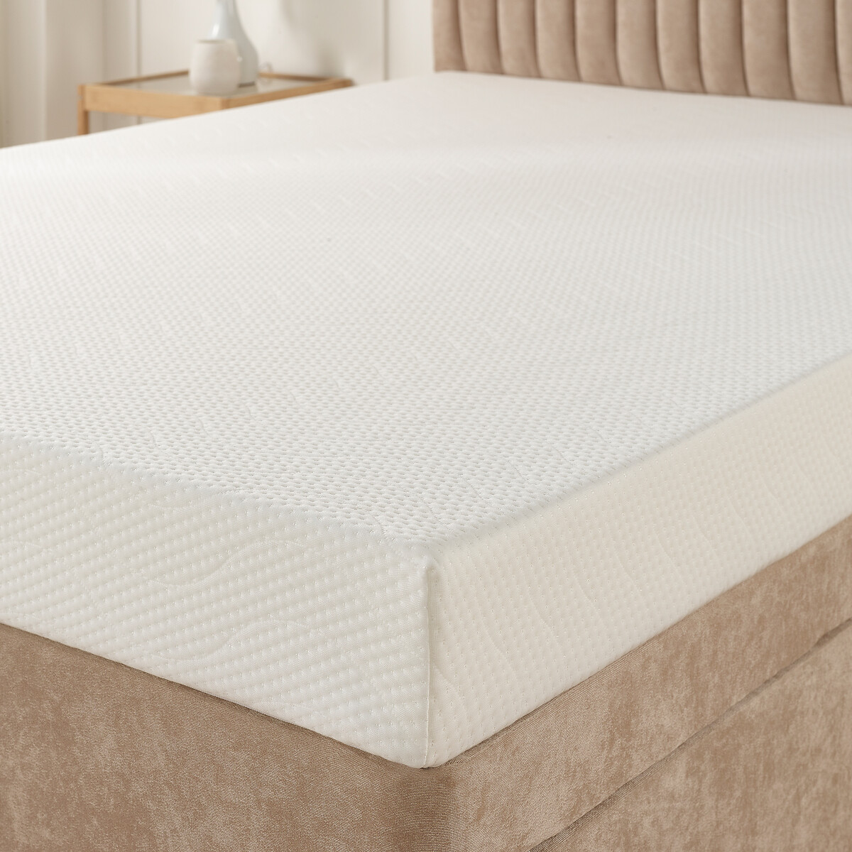 Essentials 10cm Memory Foam Mattress white, ASPIRE