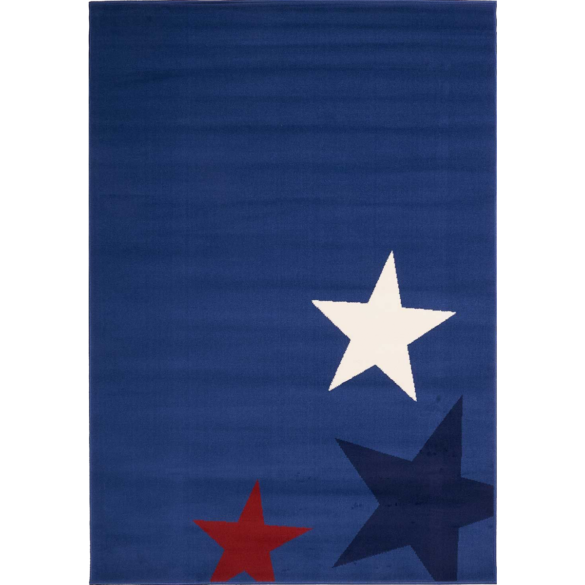 Tapis enfant tissé LYN1 STAR bleu, UN AMOUR DE TAPIS