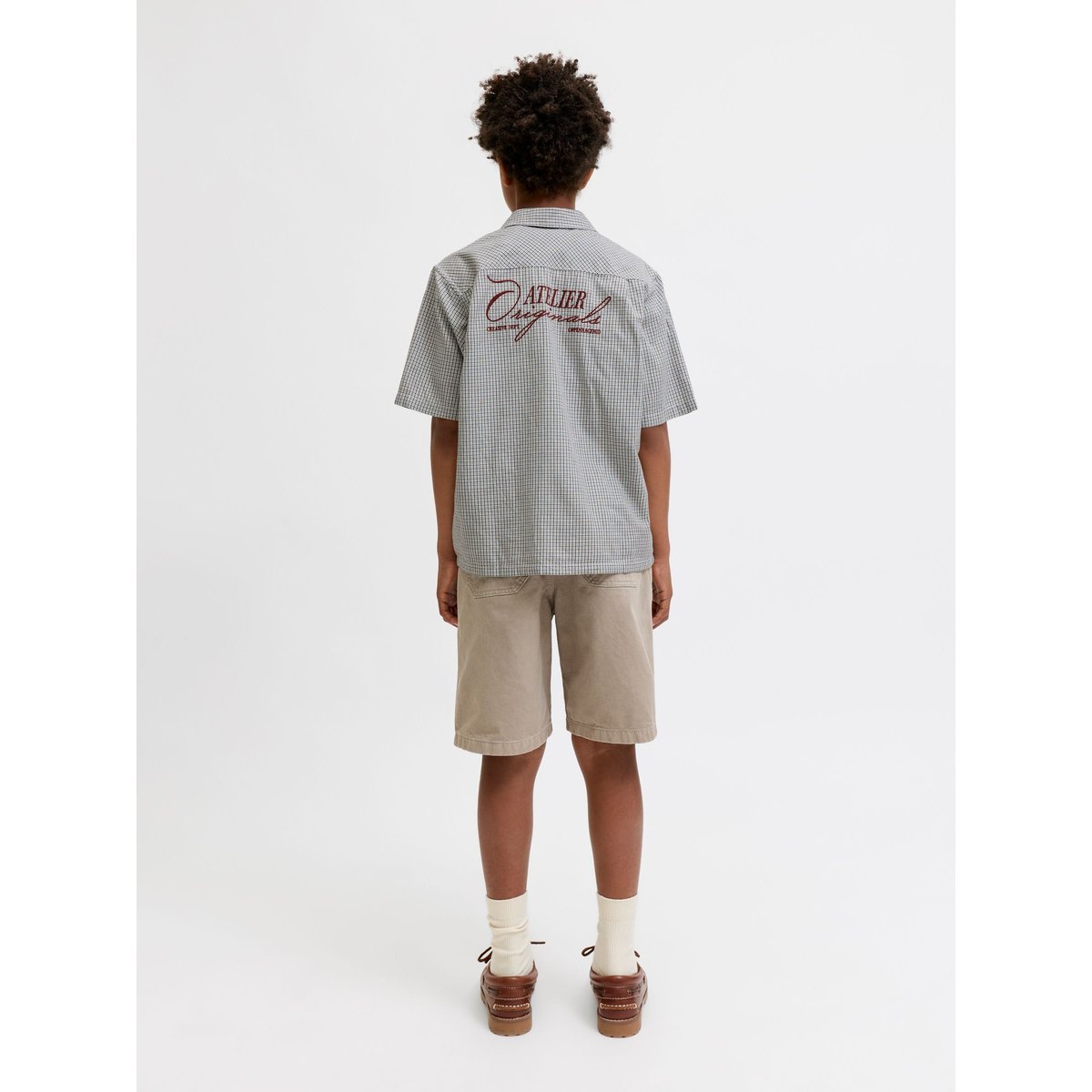 Chemise asphalt, JACK & JONES JUNIOR
