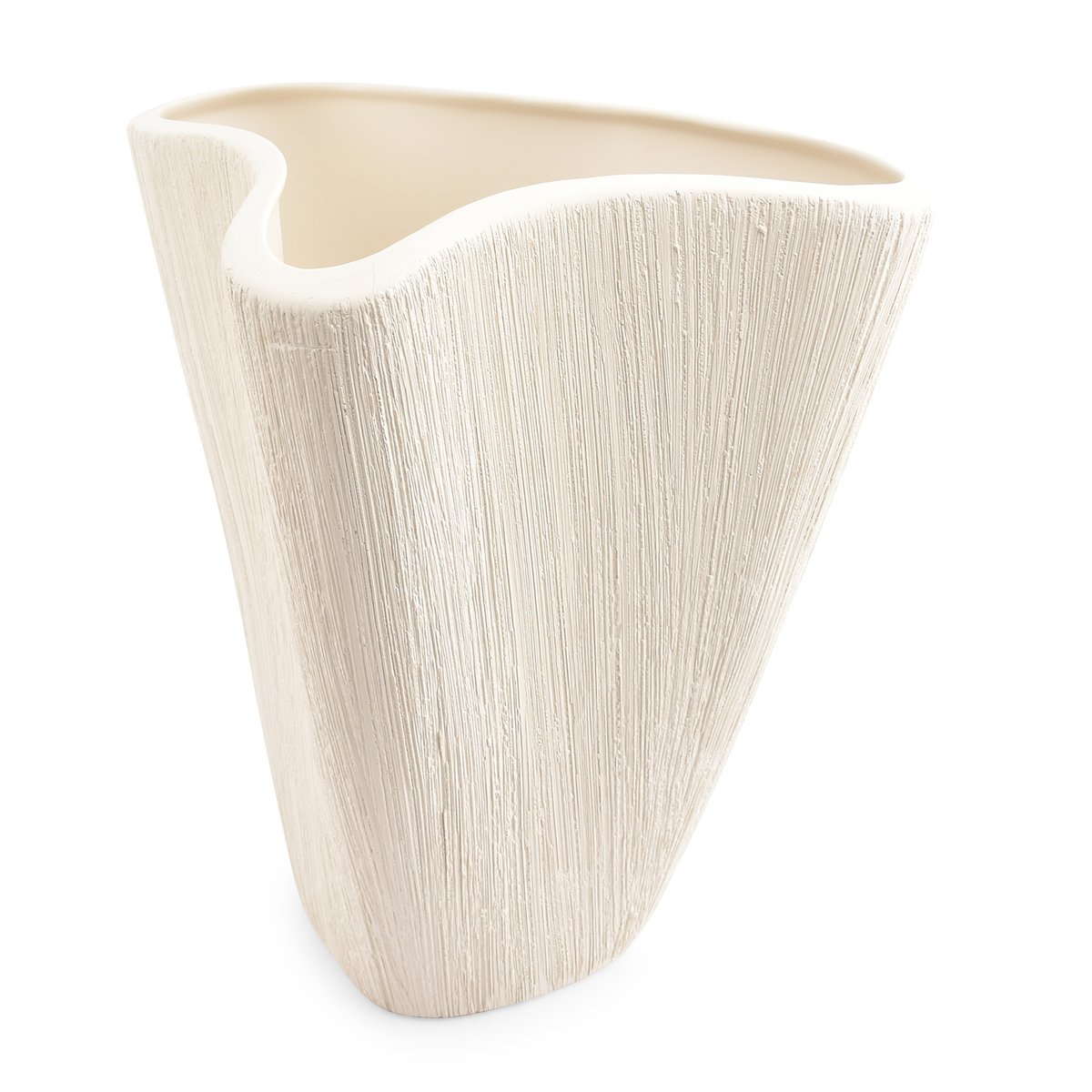 Vase haut 32 cm VICO beige, SP COLLECTION
