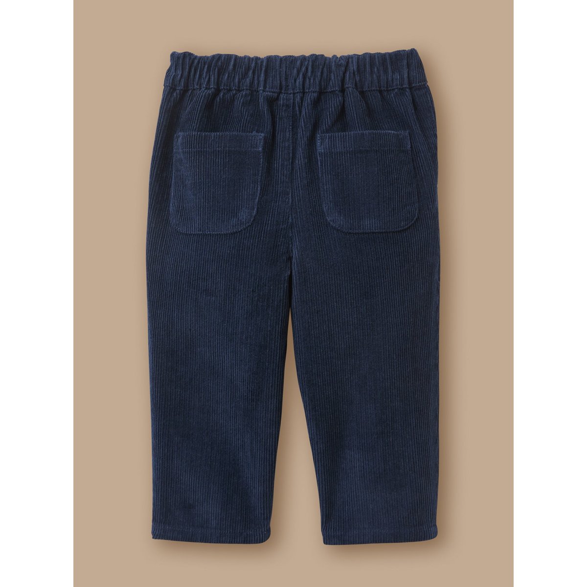 Pantalon en velours marine, CYRILLUS