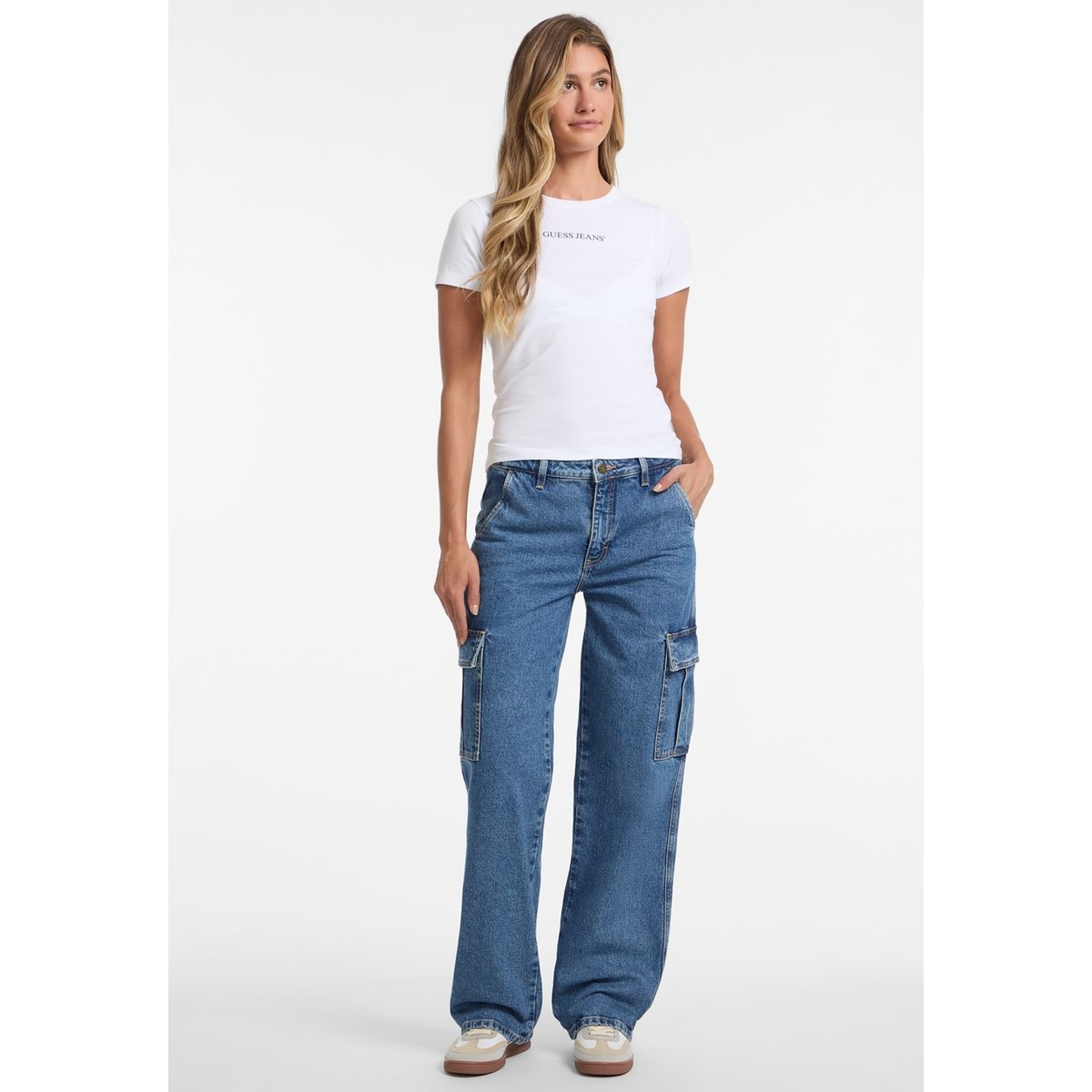 Jean Cargo G10 bleu clair, GUESS JEANS