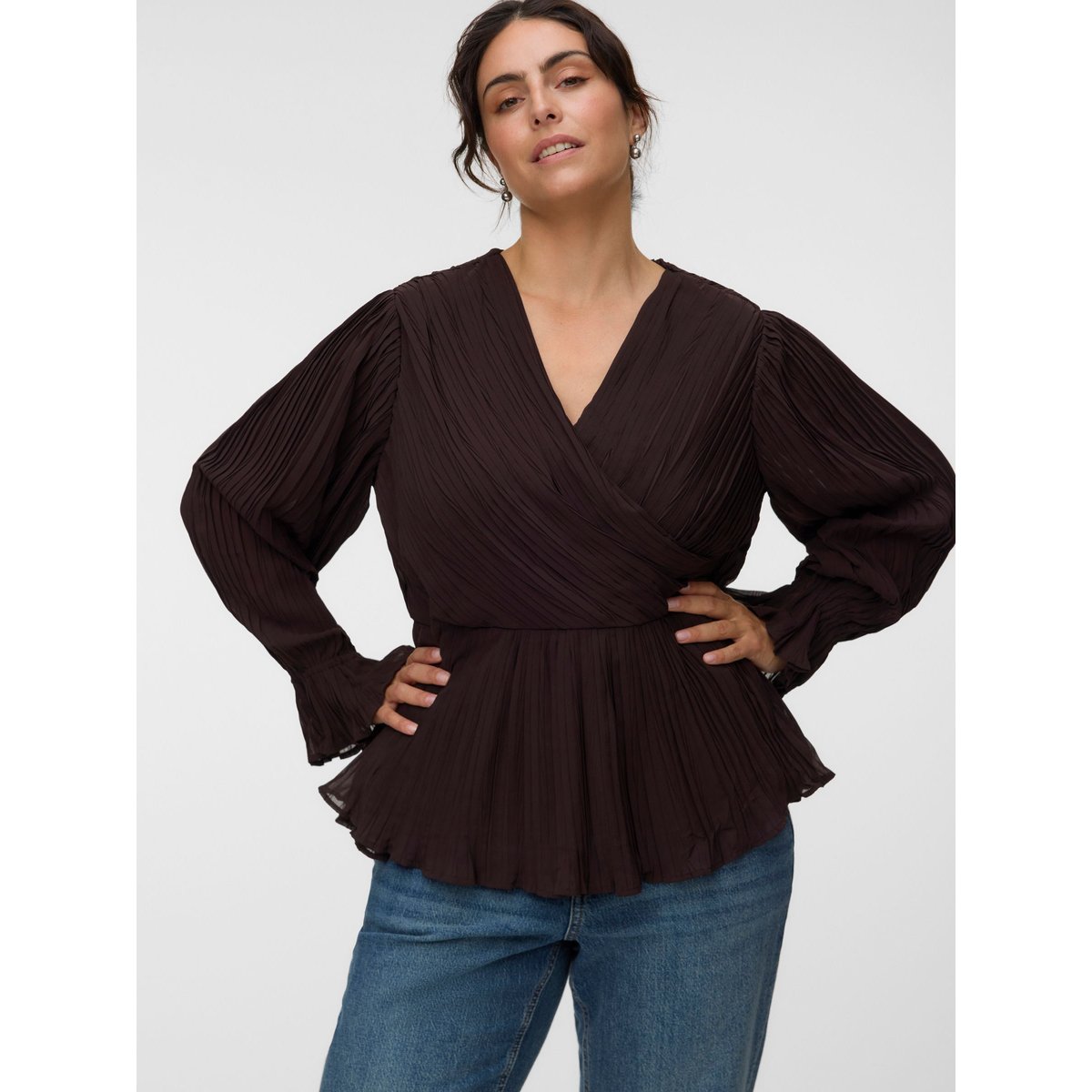 Blouse chocolate torte, VERO MODA