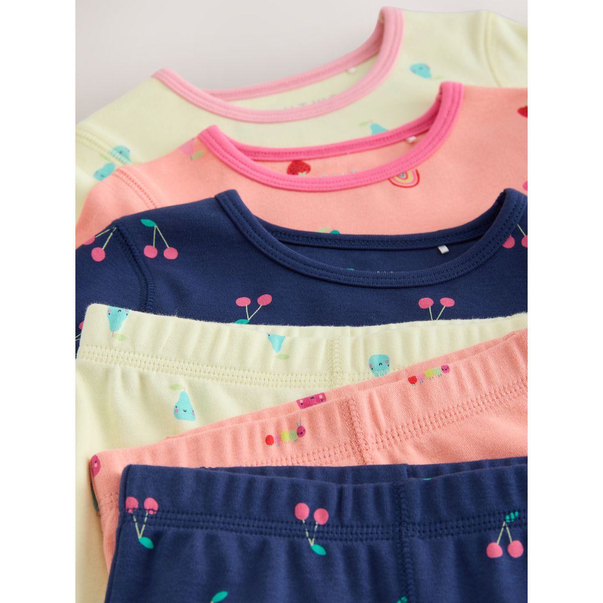 Pyjama orange, bleu marine et vert, lot de 3 multi-couleurs, NEXT
