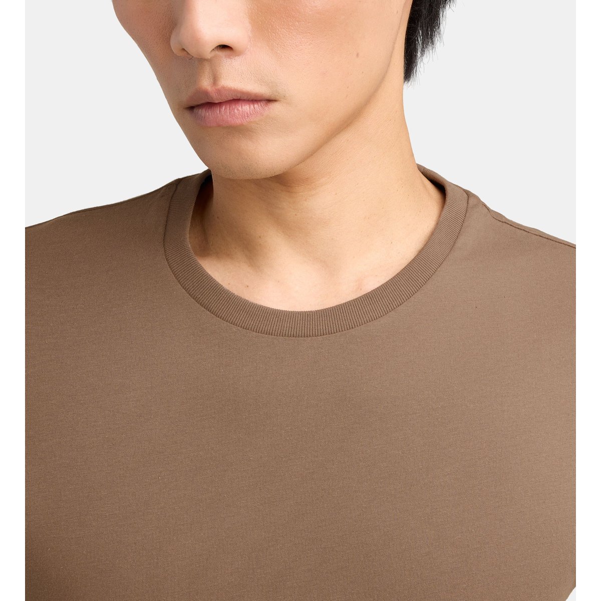 Pyjama long dabiel en coton bio marron, GALERIES LAFAYETTE