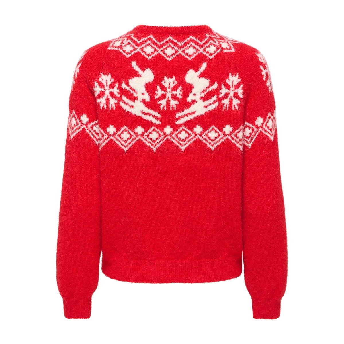 Pull de Noël rouge, ONLY