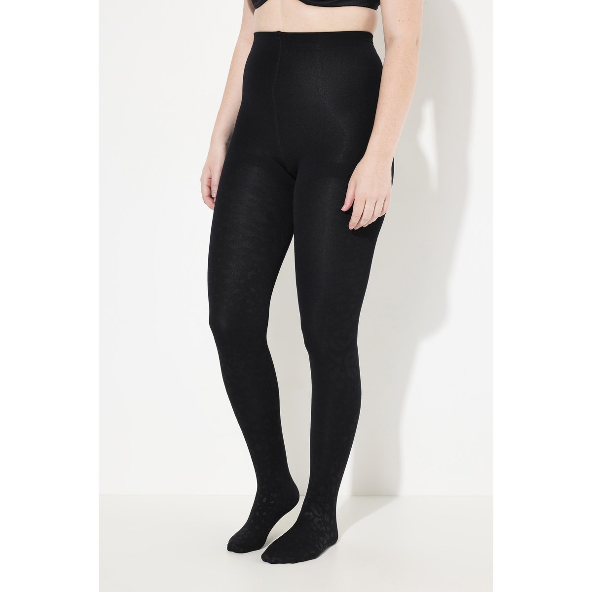 Collants en polaire thermique noir, ULLA POPKEN
