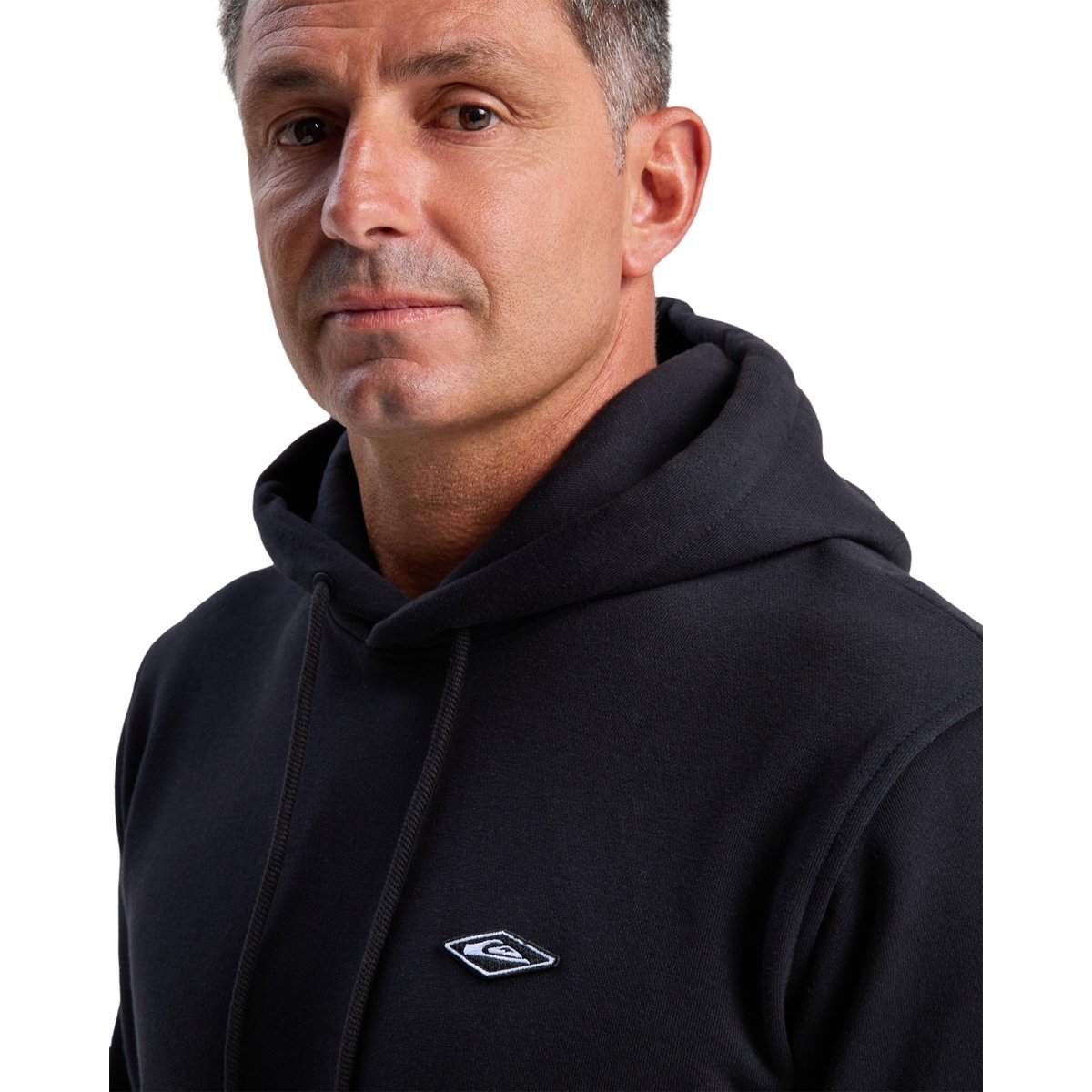 Sweat à capuche DIAMOND noir black, QUIKSILVER