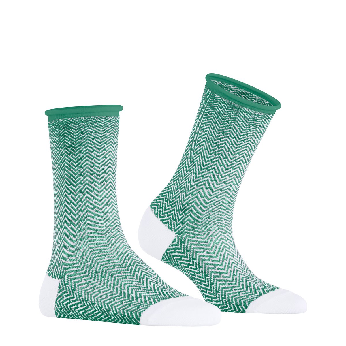 Chaussettes Clean Break vert-bleu, FALKE