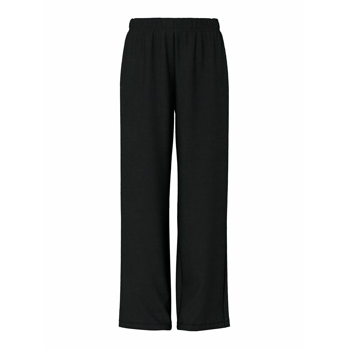 Wide Leg Trousers black, PIECES