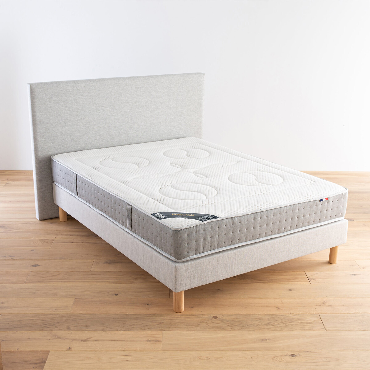 Tête de lit déco chiné gris clair, LA REDOUTE INTERIEURS