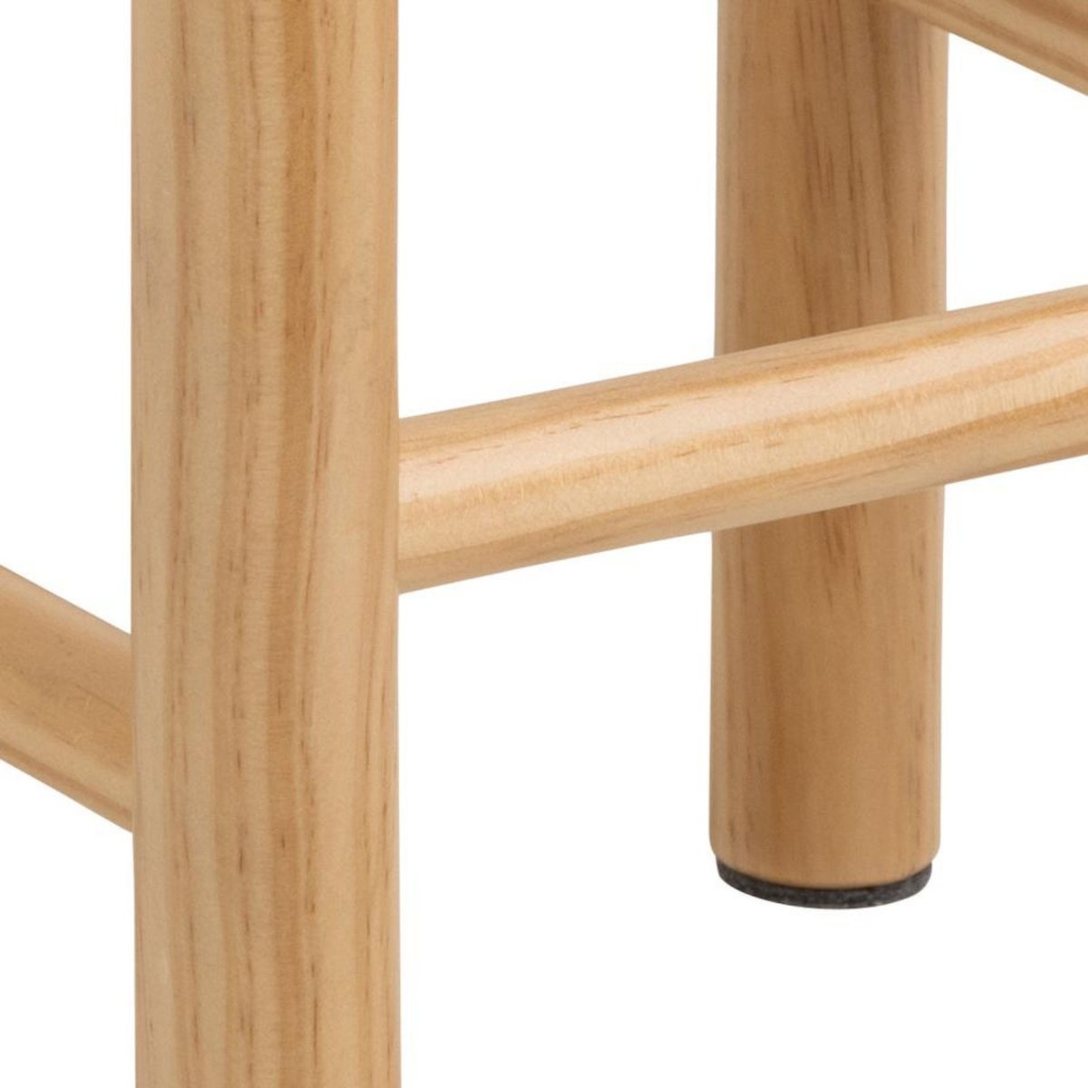 Tabouret en bois et assise tressée L80 - THEO beige, HELLIN, DEPUIS 1862