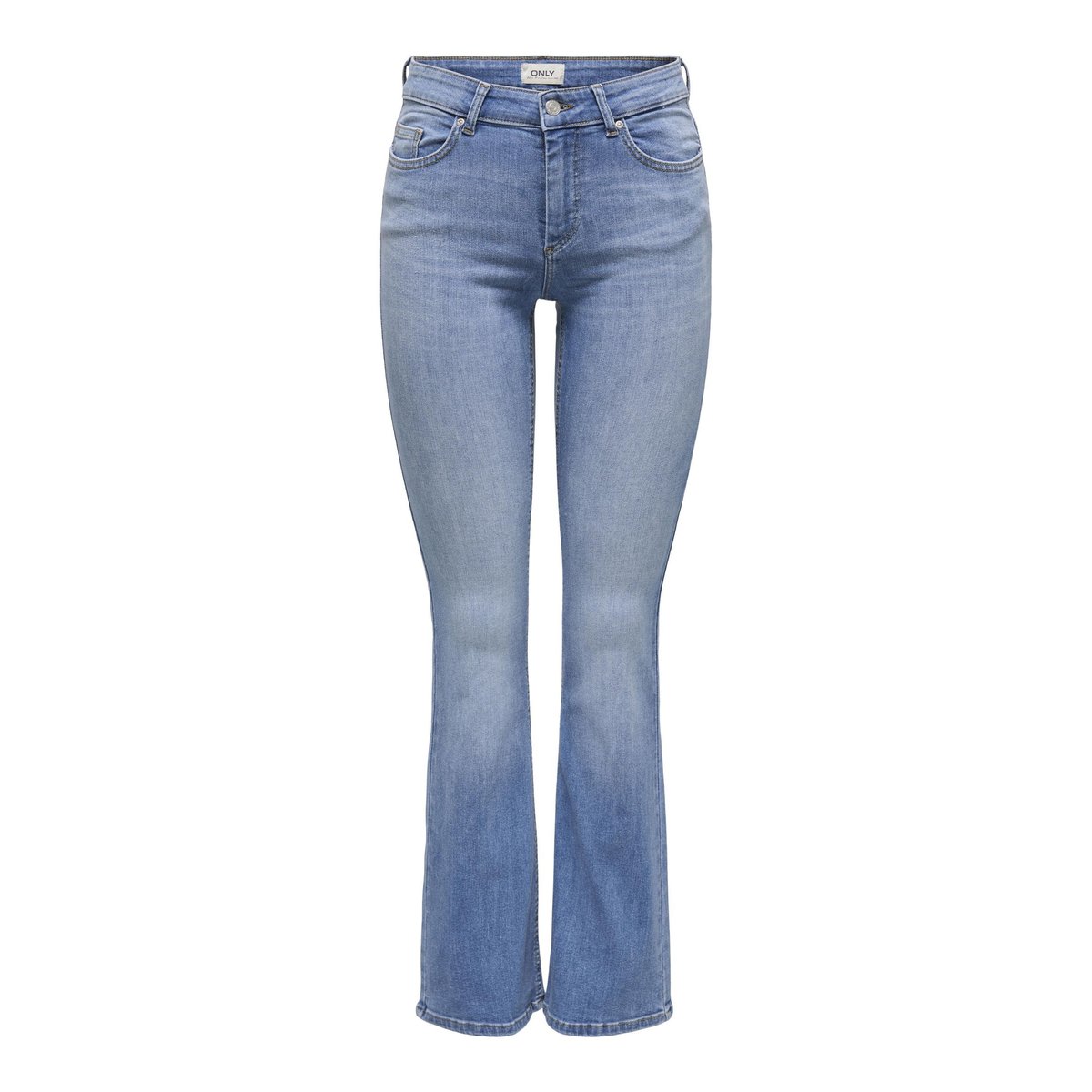 Jean Flared medium blue denim, ONLY