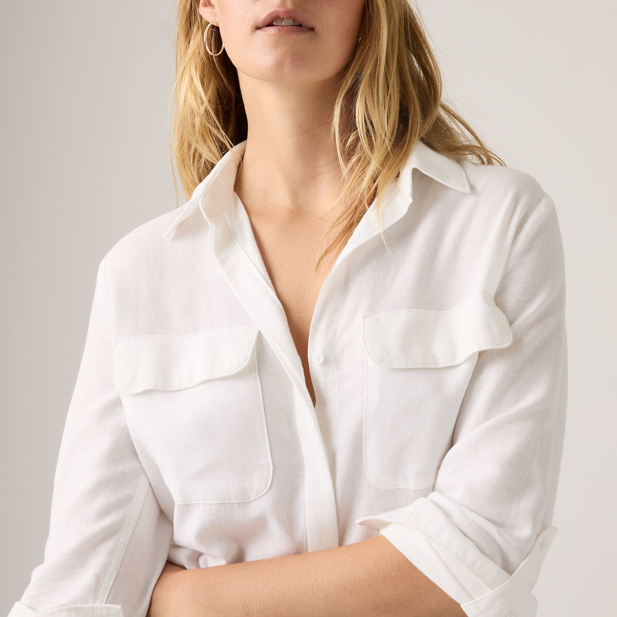 Camicia a maniche lunghe Elaine bianco, LEVI'S
