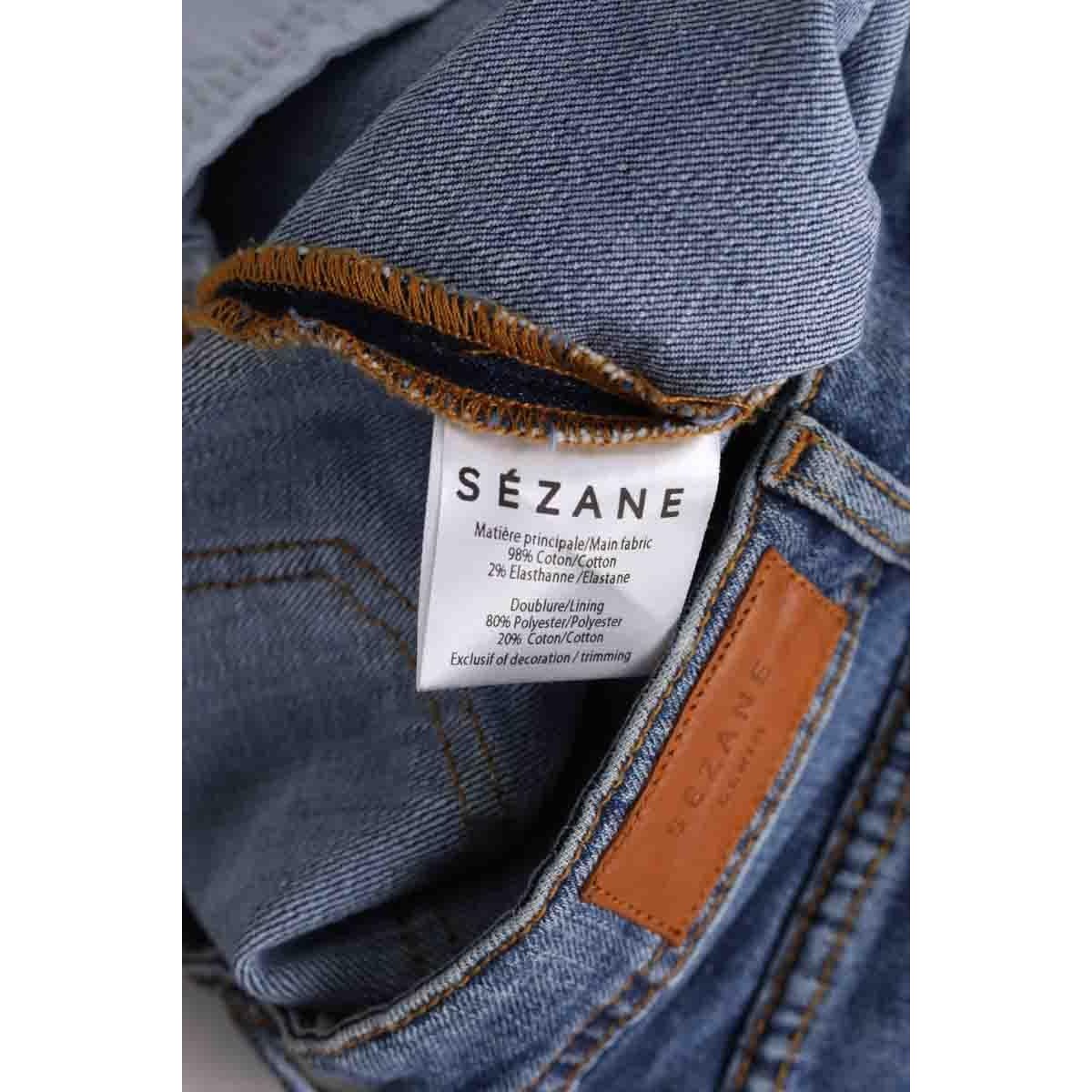Jean slim - Très Bon État bleu, SEZANE