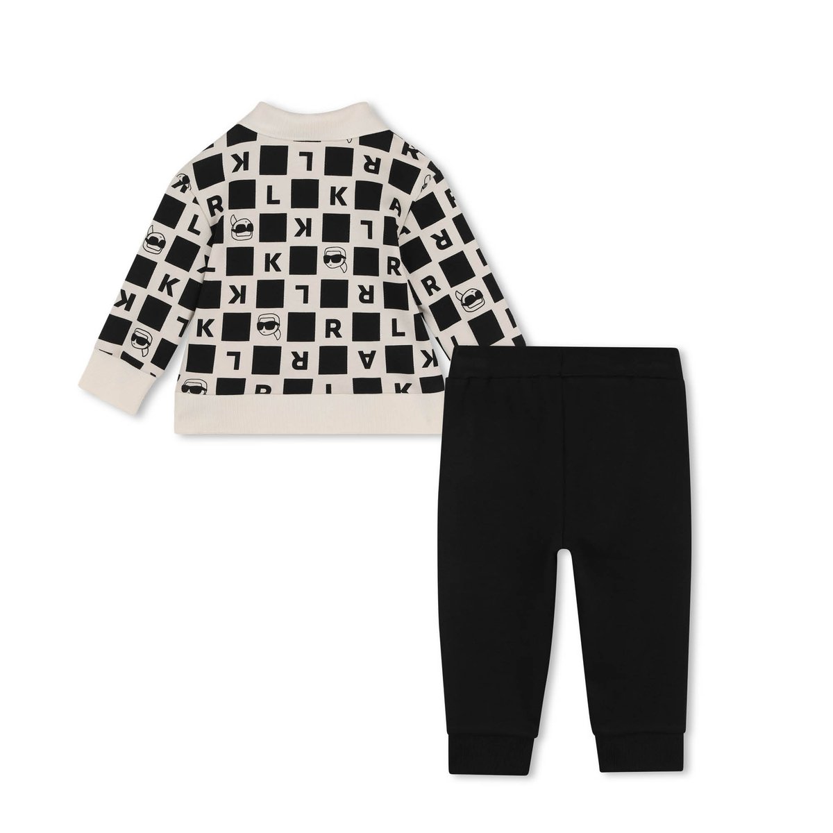 Ensemble polo et pantalon pale stone, KARL LAGERFELD KIDS