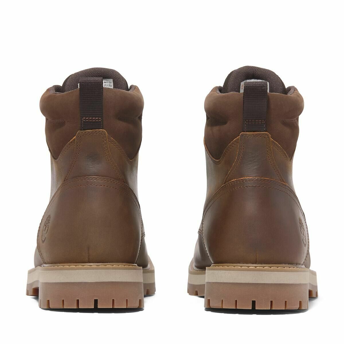 Bottines à lacets en cuir BRITTON ROAD MID LACE marron, TIMBERLAND
