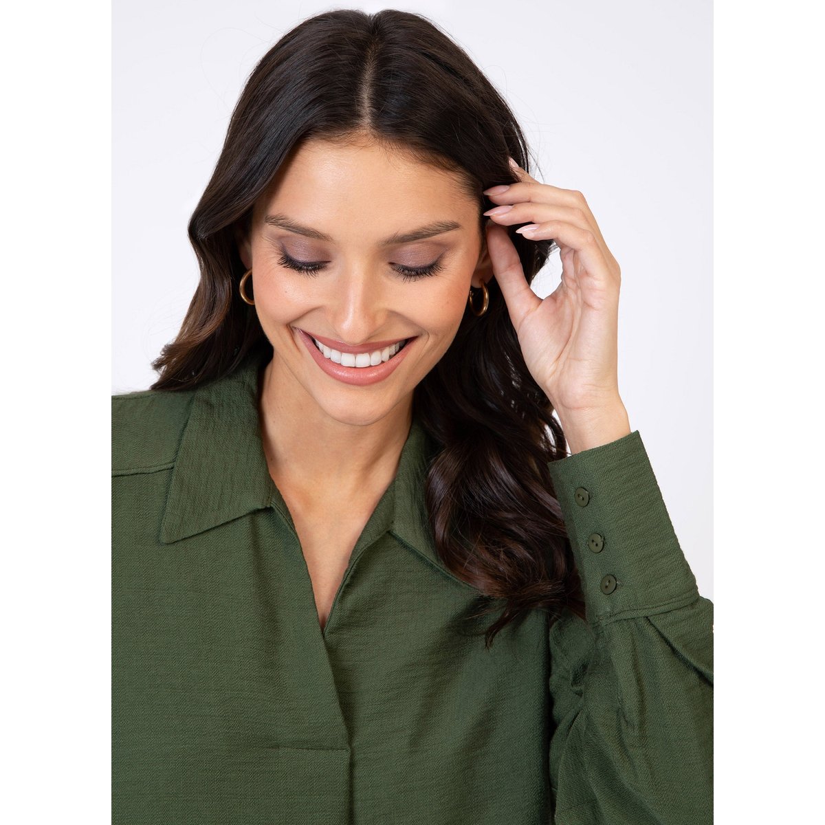 Blouse KATHYS militaire, AN'GE