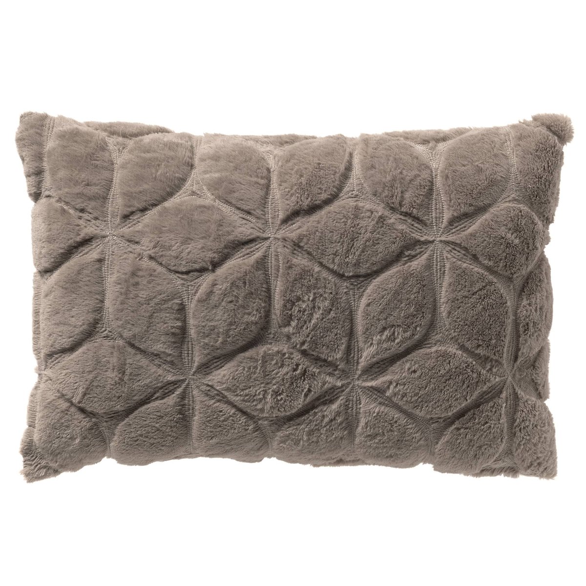 Housse de coussin Quinn taupe, DUTCH DECOR