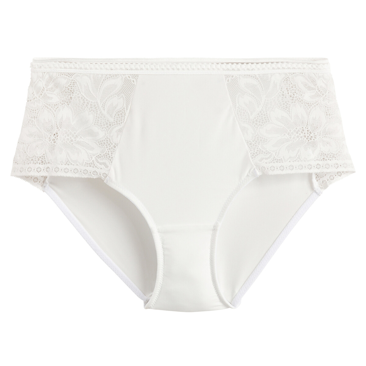Graphic Lace Full Knickers white, LA REDOUTE COLLECTIONS