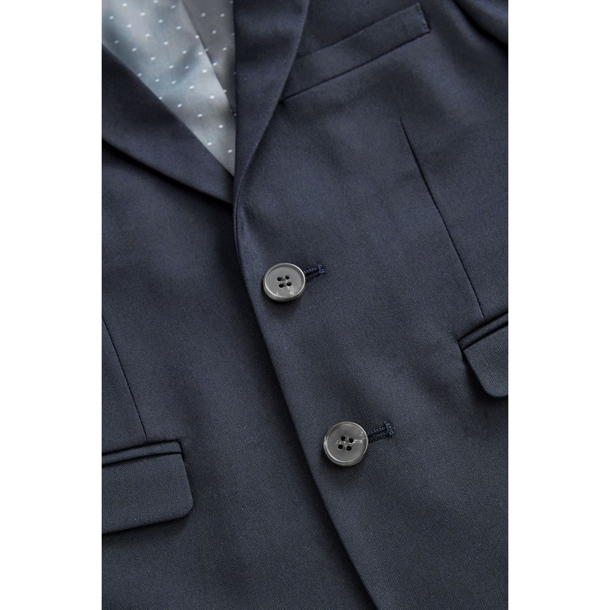 Pantalon de costume coupe ajustée bleu marine, NEXT