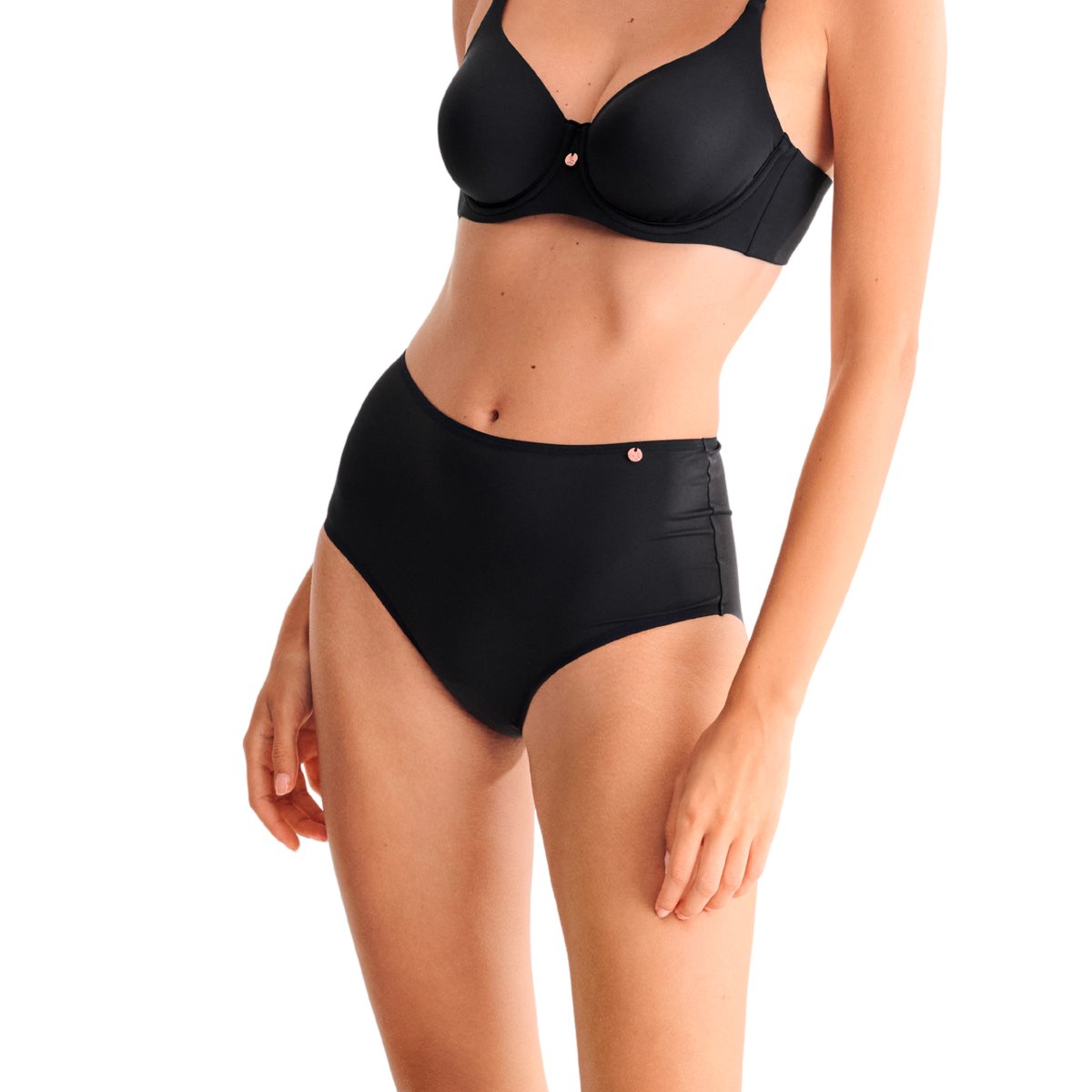 Culotte taille haute SOPHIA noir, LISCA