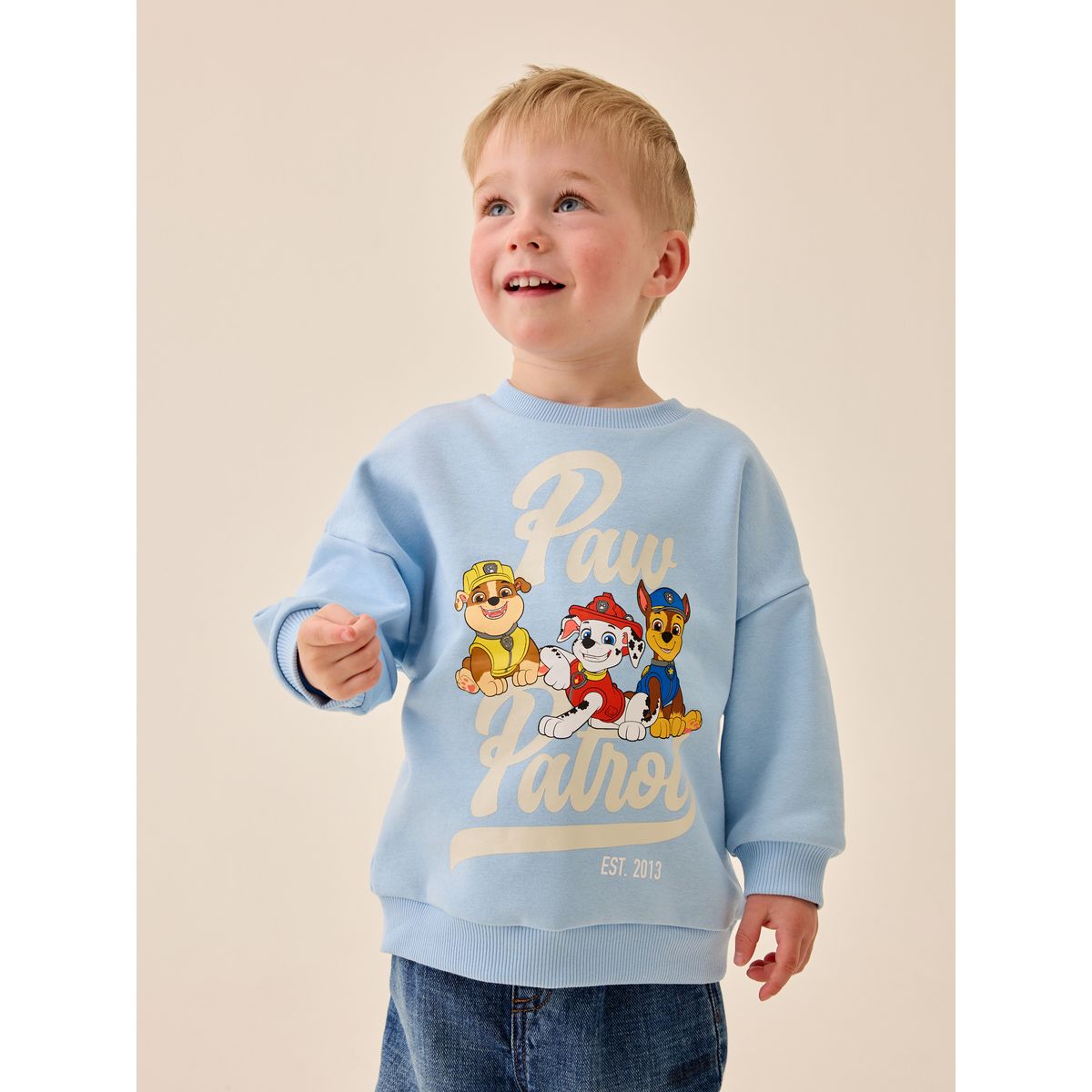 Sweat ras du cou à imprimé paw patrol bleu, NEXT