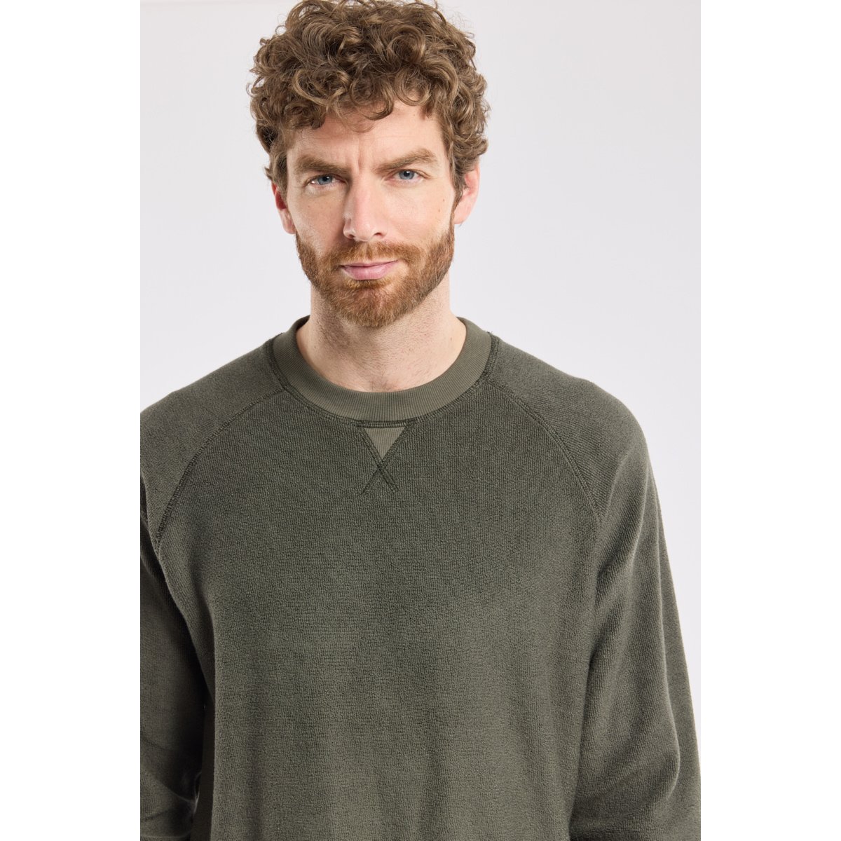 Sweat manches raglan - coton chiméra, ARMOR-LUX