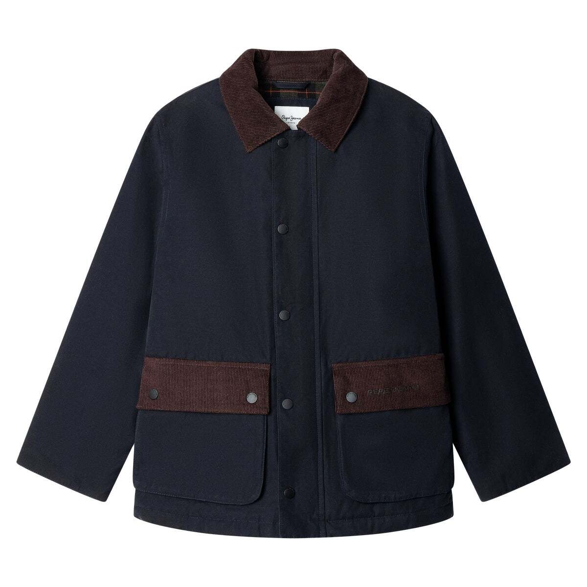 Parka Avec Fermeture Éclair bleu dulwich, PEPE JEANS