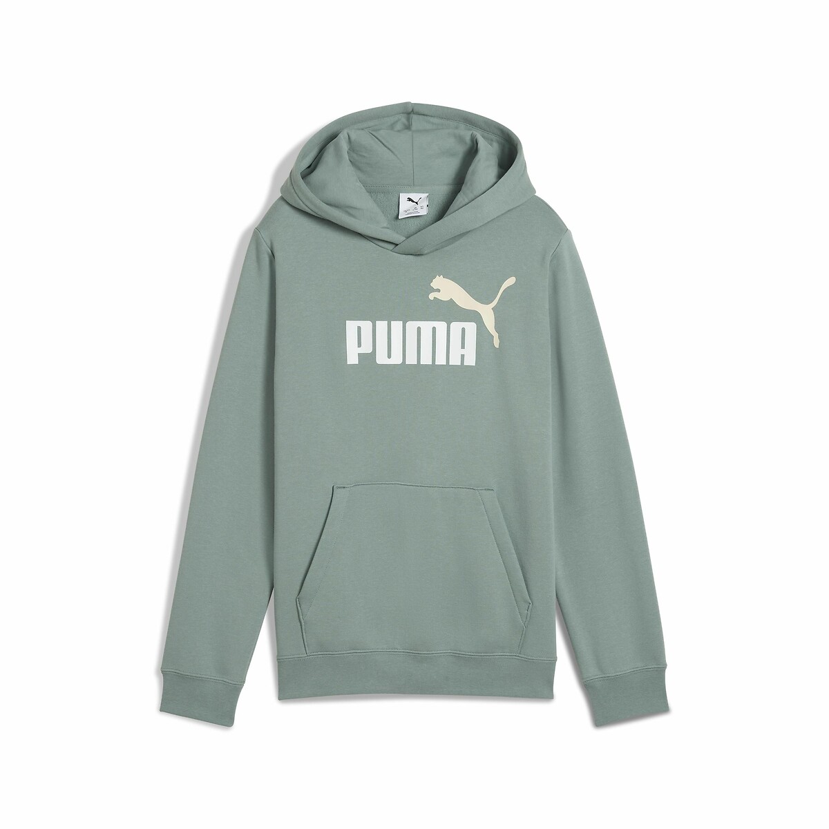 Sweat à capuche en molleton vert, PUMA