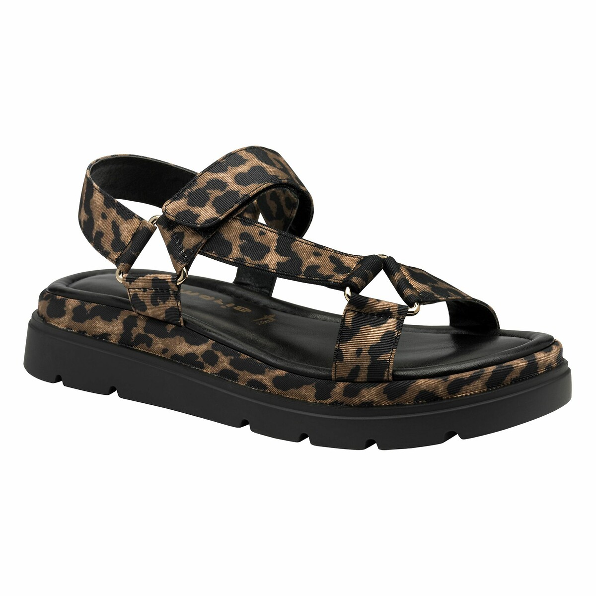 Sandali sportivi leopardata, TAMARIS