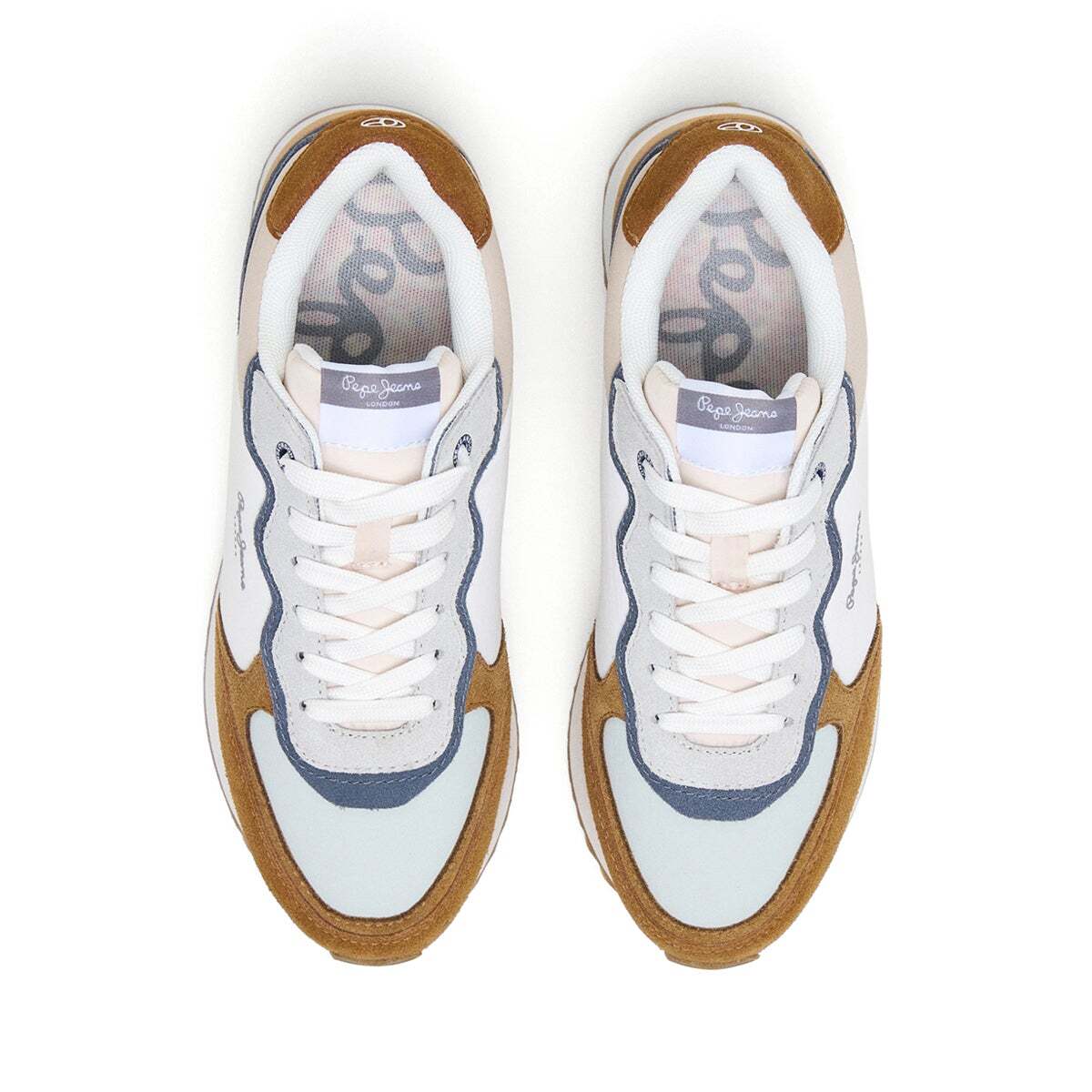 Baskets basses Rusper Class brun cognac, PEPE JEANS