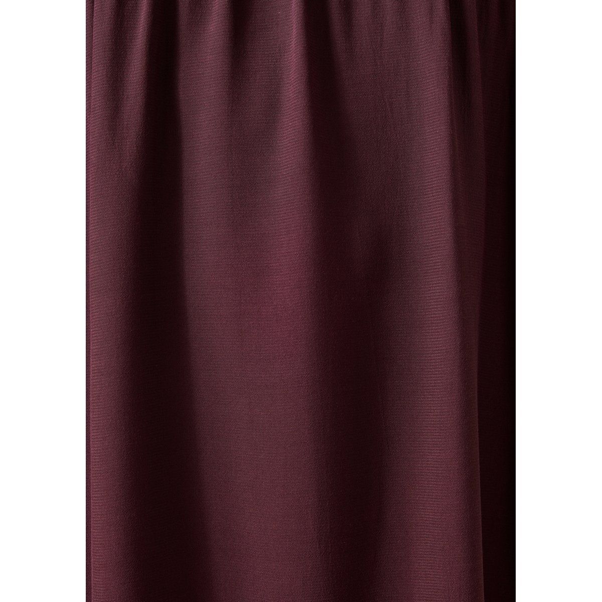 Robe courte manches longues col rond bordeaux / noir, LA FEE MARABOUTEE
