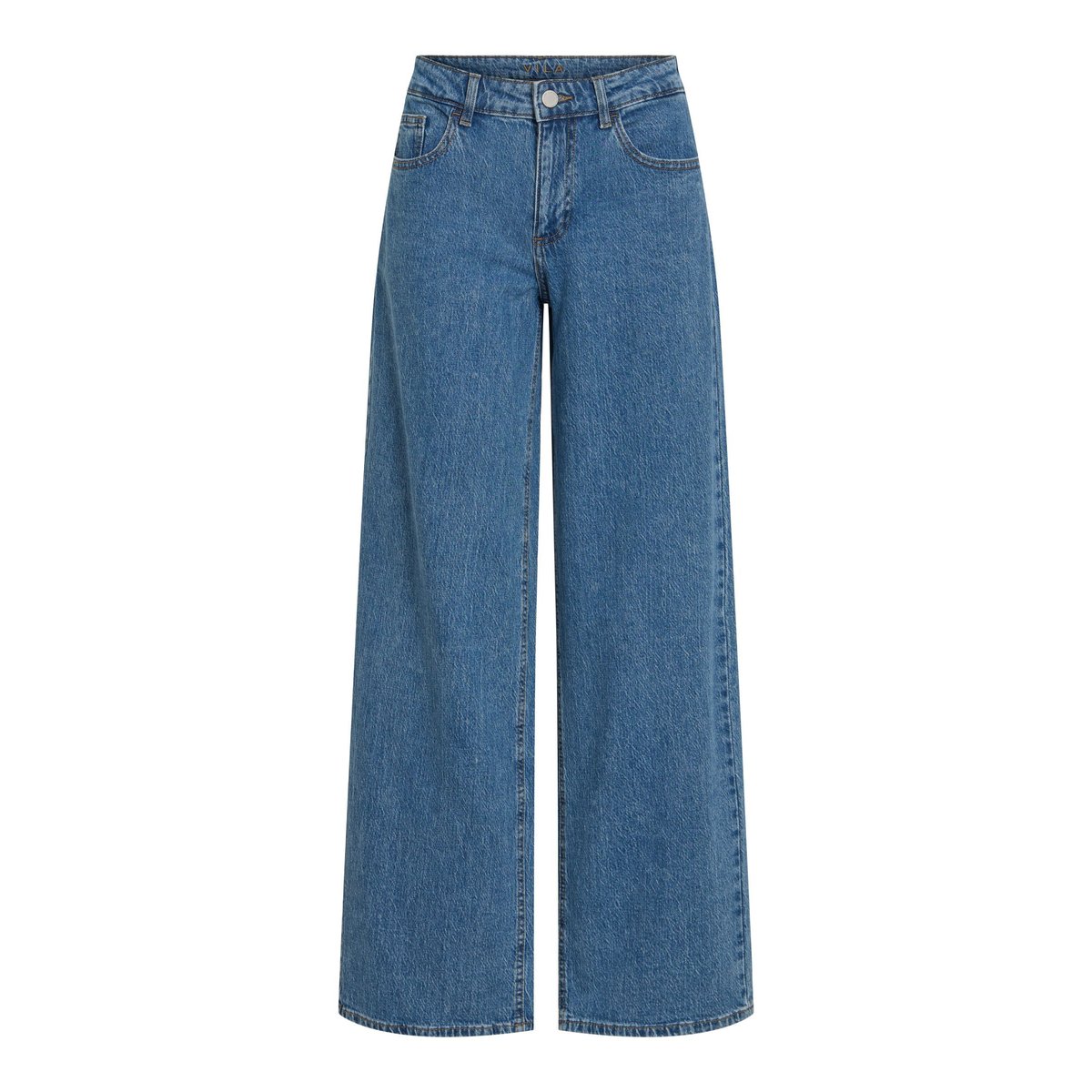 Jean À Coupe Ample bleu - medium blue denim1, VILA