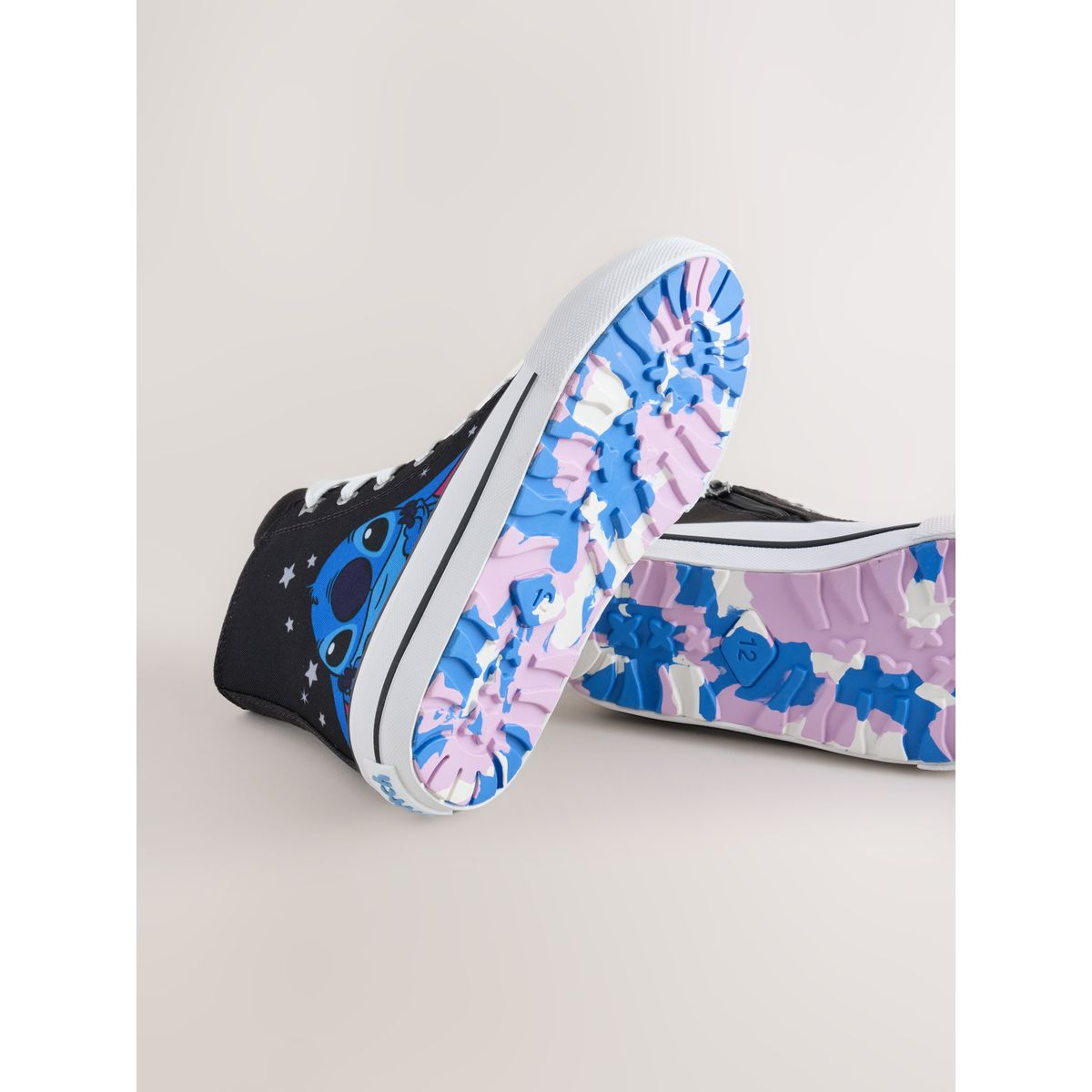 Baskets montantes lilo & stitch noir, NEXT
