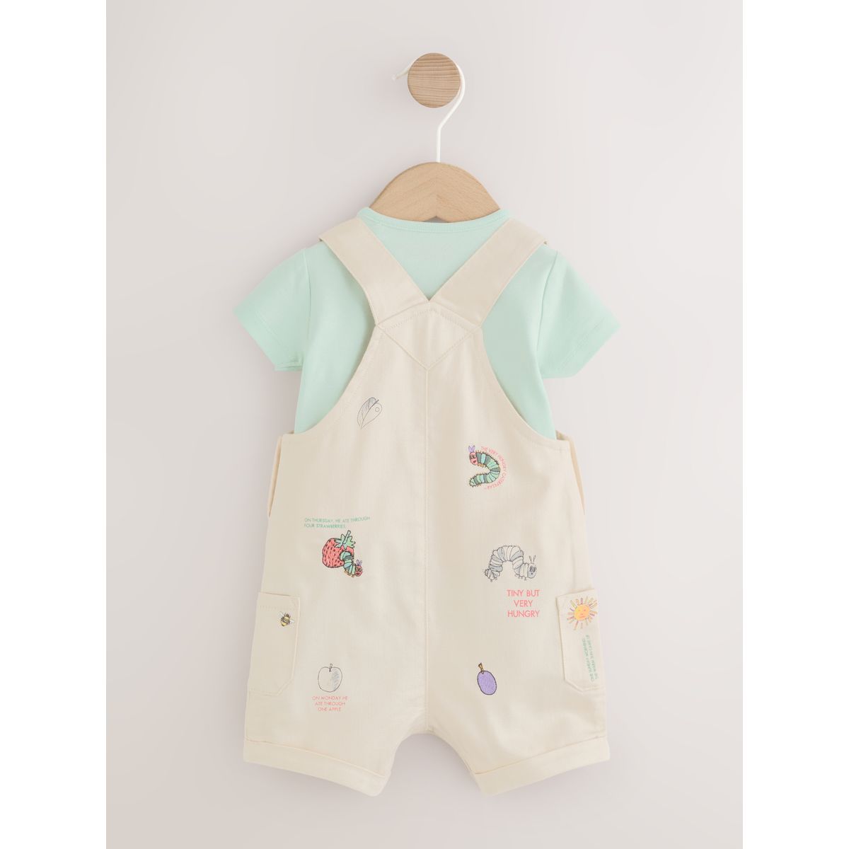 Salopette et body la chenille naturel, NEXT