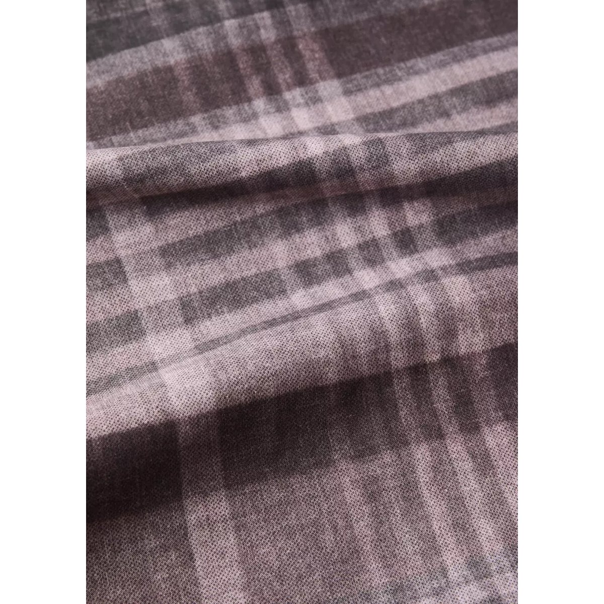 Housse de couette 100 % percale Lit 180/200 cm marron, MANGO HOME