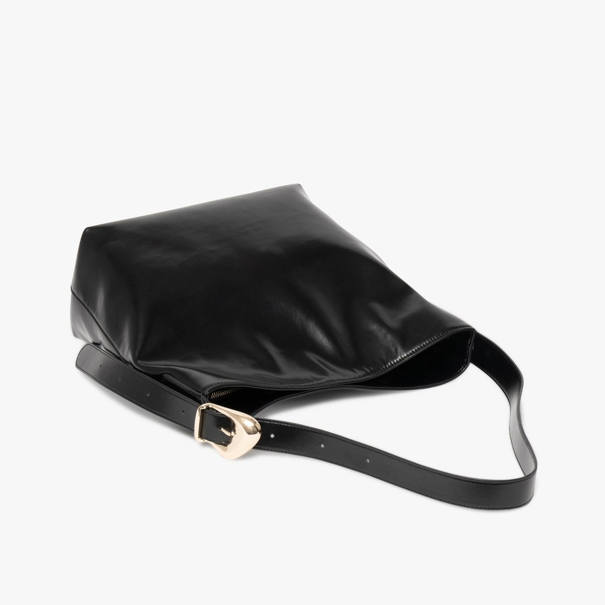 Sac À Main MARIA sac hobo boucle bijou noir, BOCAGE