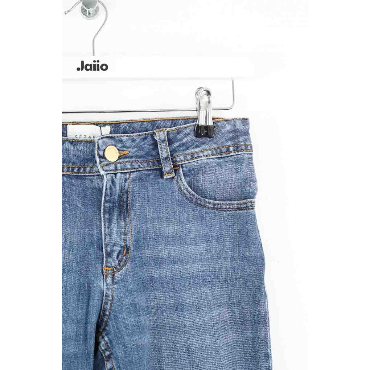 Jean slim - Très Bon État bleu, SEZANE