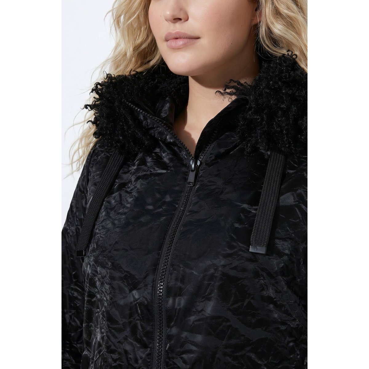 Veste Shiny déperlante noir, ULLA POPKEN