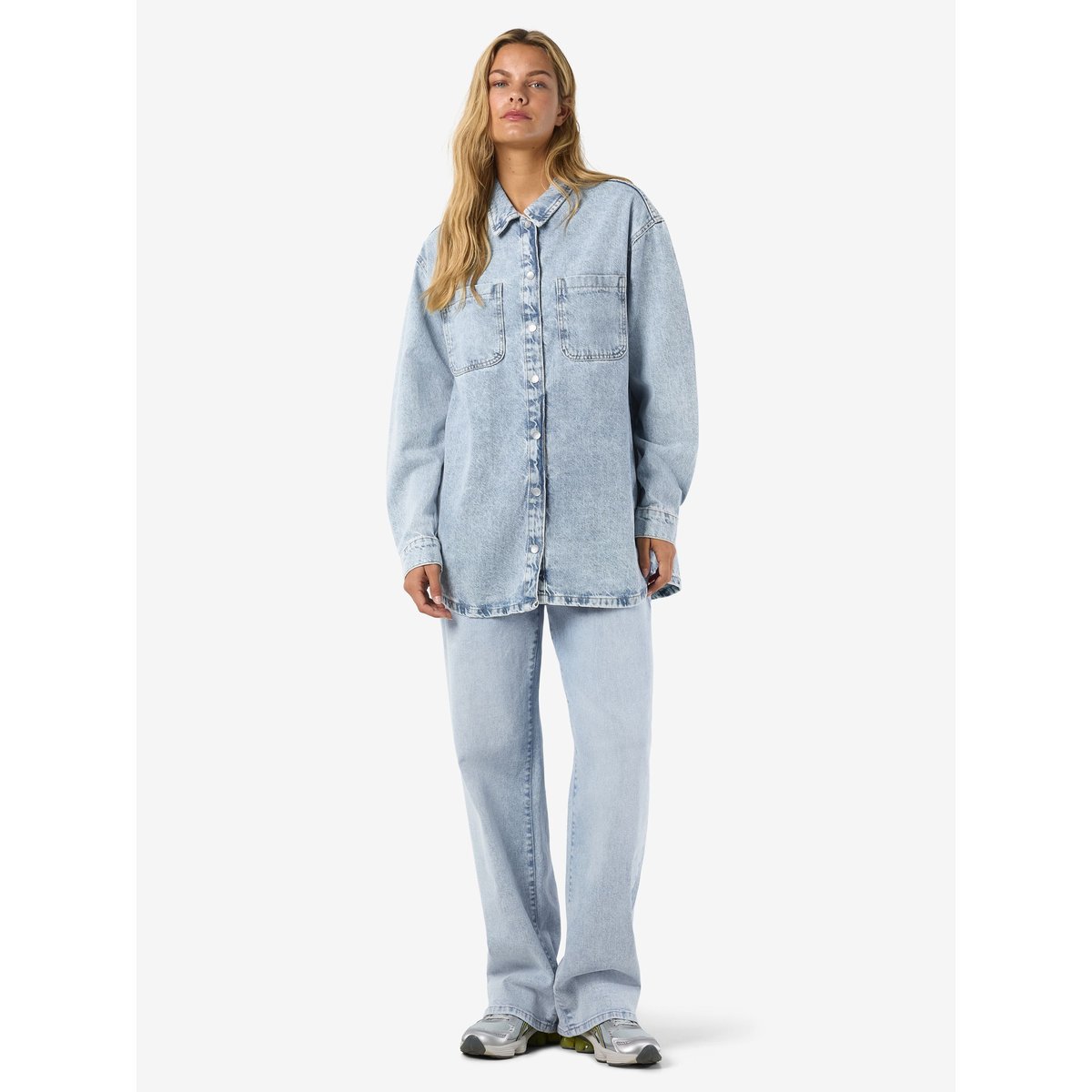 Veste light blue denim, NOISY MAY