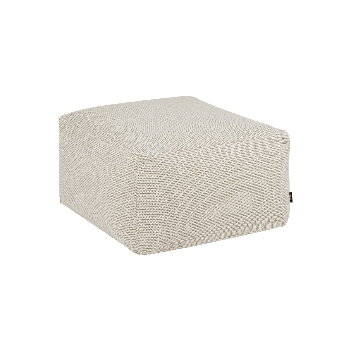 Pouf Keno Outdoor beige lait, NOO.MA