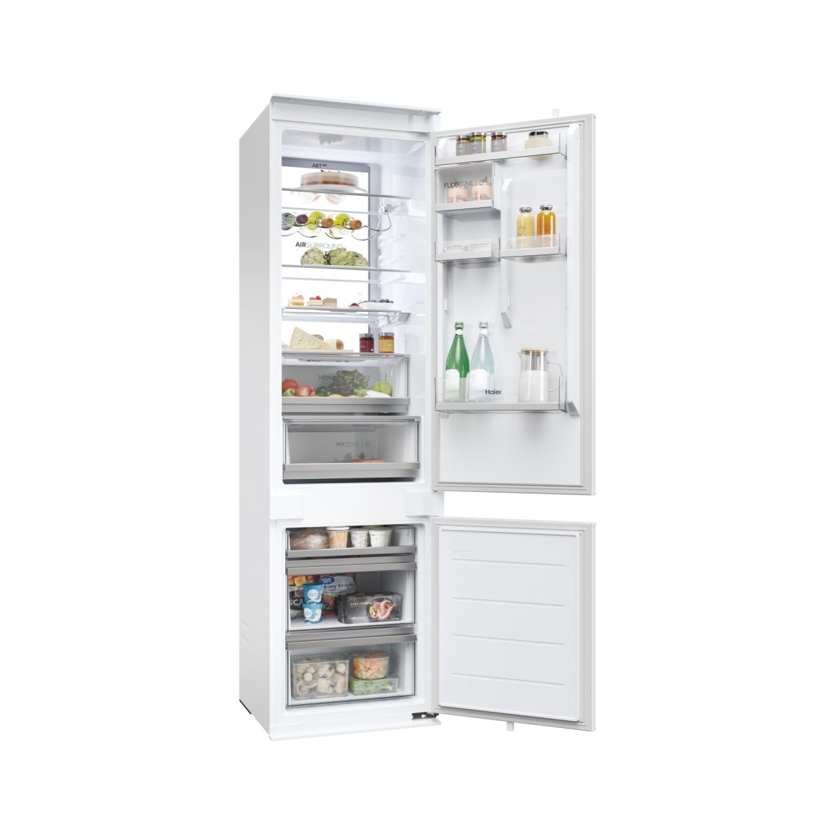 Réfrigérateur combiné encastrable HBW7519C couleur unique, HAIER