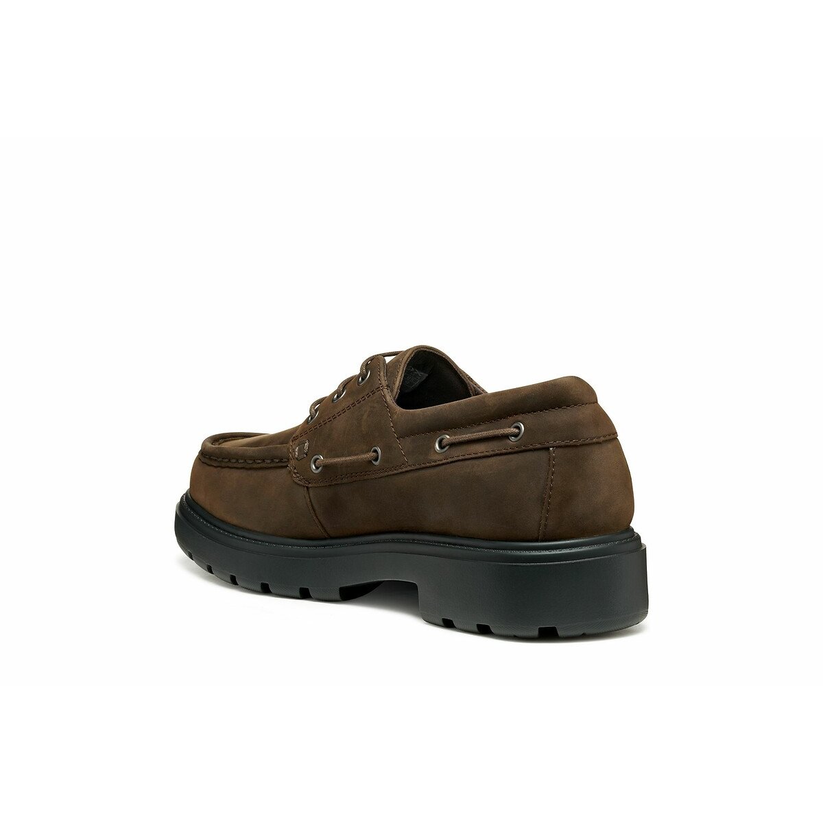 Spherica EC7 Leather Boat Loafers dark brown, GEOX