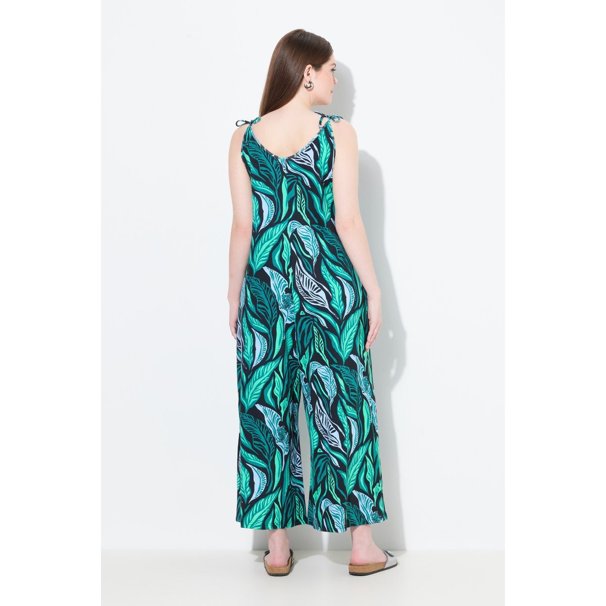 Combinaison en jersey, motif jungle noir, ULLA POPKEN