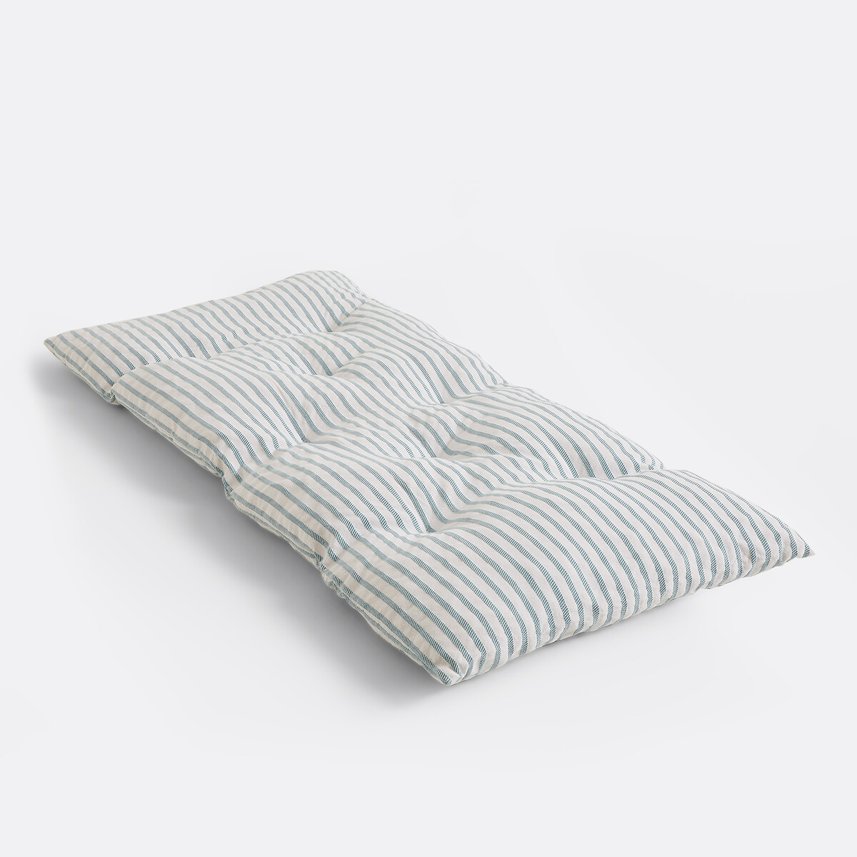 Matelas de sol d'extérieur, 120x60 cm, SAILOR ecru/bleu, LA REDOUTE INTERIEURS