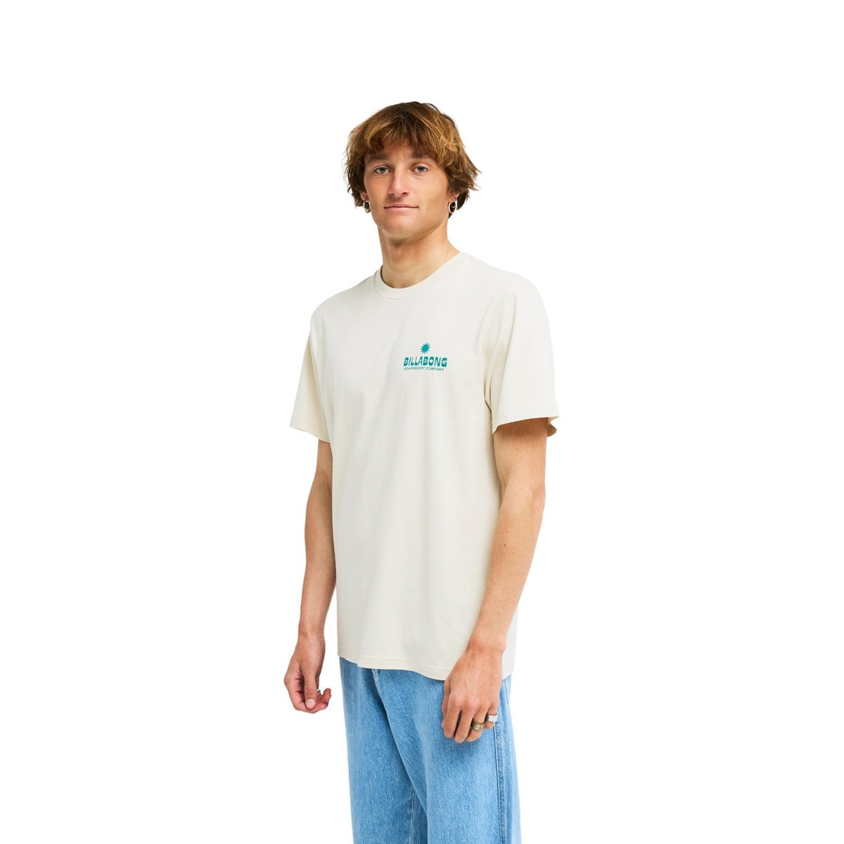 T shirt manches courtes GLANCE beige oatmeal, BILLABONG