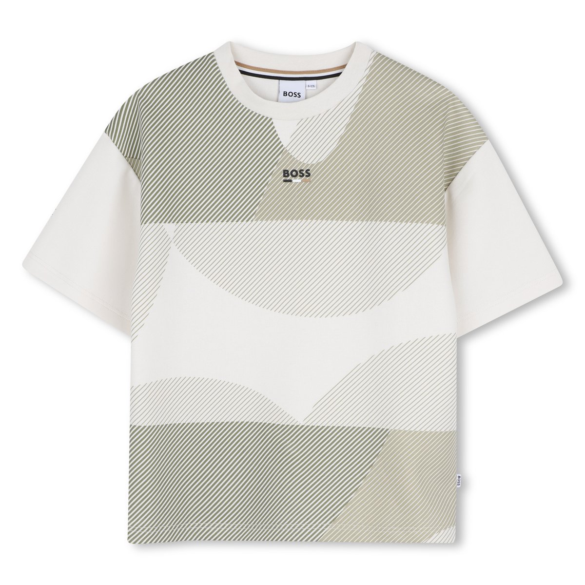 Tee-shirt manches courtes ivory, BOSS KIDSWEAR