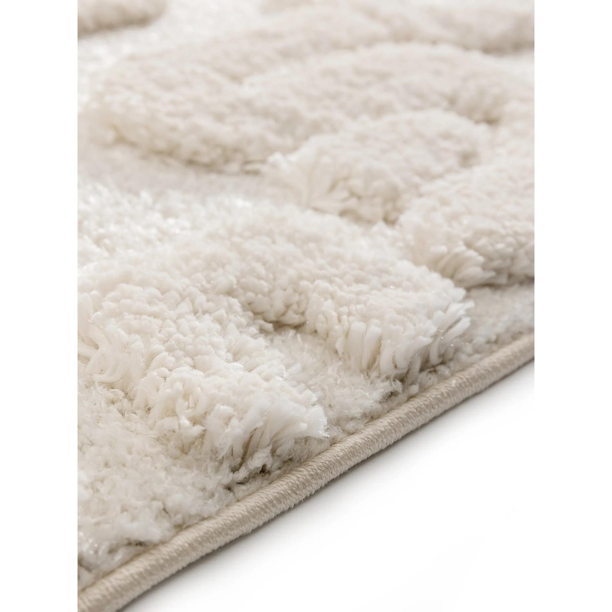 Tapis à poils longs TIBO crème/beige, BENUTA