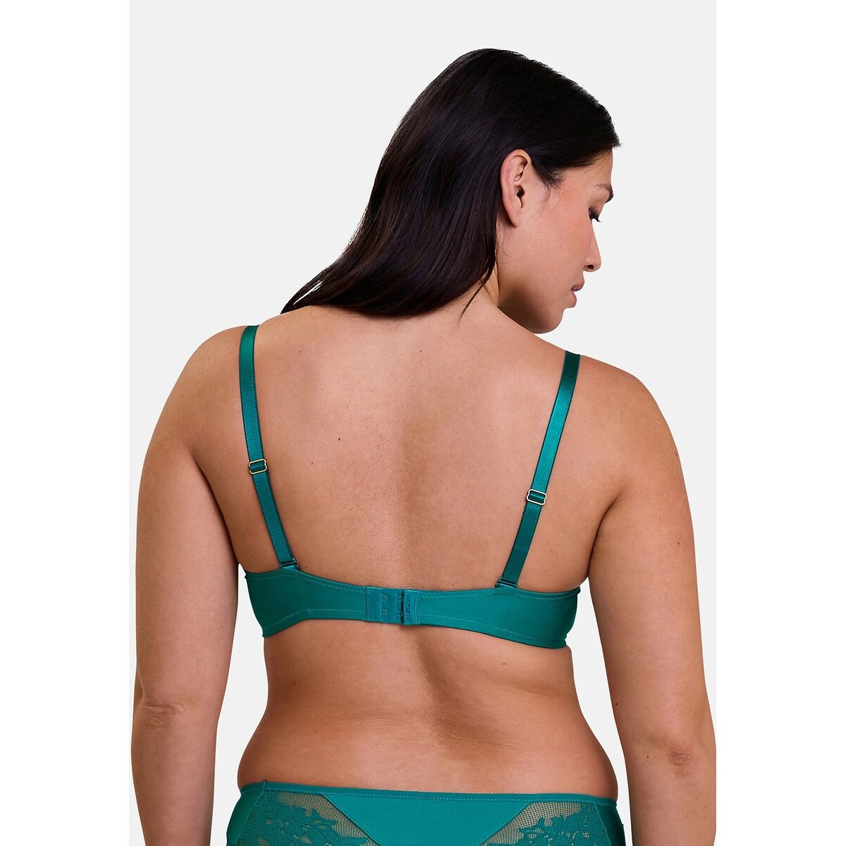 Soutien gorge avec armatures Romance vert emeraude, SANS COMPLEXE
